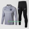 Paris Saint Germain Komplet Bluzy Treningowe 2017-18 Szary
